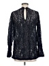 Zara Basic Black Long Sleeve Blouse Size M - photo 2
