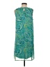 Chloe+Rene 100% Polyester Paisley Teal Cocktail Dress Size S - photo 2