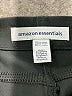 Amazon Essentials Solid Black Active Pants Size Med s - photo 4