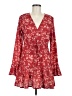 Unbranded 100% Polyester Red Casual Dress Size M - photo 1