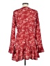 Unbranded 100% Polyester Red Casual Dress Size M - photo 2