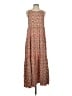 Max Studio 100% Rayon Paisley Orange Casual Dress Size S - photo 1