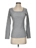 Automet Gray Long Sleeve Top Size S - photo 1