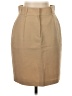 Asprey 100% Cupro Solid Tan Formal Skirt Size 4 - photo 1