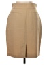 Asprey 100% Cupro Solid Tan Formal Skirt Size 4 - photo 2