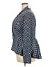 NY Invasion Blue Long Sleeve Blouse Size 2X - photo 5