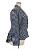 NY Invasion Blue Long Sleeve Blouse Size 2X - photo 4