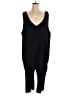 Torrid 100% Polyester Solid Black Jumpsuit Size 2X Plus (2) - photo 1