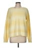 Any Body Stripes Yellow Pullover Sweater Size M - photo 1