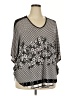 Lavish Gray 3/4 Sleeve Blouse Size 2X - photo 1