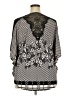 Lavish Gray 3/4 Sleeve Blouse Size 2X - photo 2