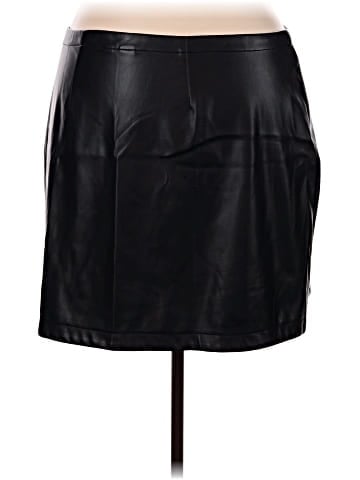 Gap Faux Leather Skirt (view 2)