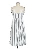 Unbranded Stripes White Casual Dress Size M - photo 2