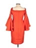 Venus 100% Polyester Orange Cocktail Dress Size 4 - photo 2