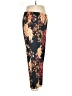 North Style Floral Black Casual Pants Size 1X - photo 4