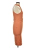 Boohoo Solid Orange Cocktail Dress Size 10 - photo 4