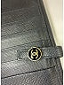 Chanel 100% Leather Blue Black Leather Wallet One size - photo 5