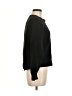 Abercrombie & Fitch 100% Polyester Solid Black Pullover Sweater Size M - photo 4
