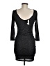 Topshop Metallic Gray Cocktail Dress Size 6 - photo 2