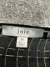 Joie Metallic Black Long Sleeve Silk Top Size M - photo 4
