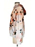 Unbranded 100% Polyester Floral Orange Pullover Hoodie Size S - photo 5