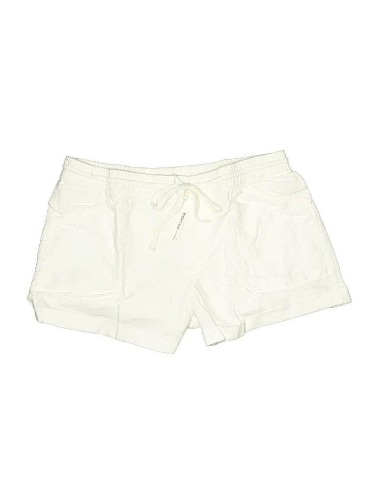 Pre-owned James Perse Shorts In Ivory