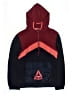 Reebok 100% Polyester Color Block Red Windbreaker Size 14 - 16 - photo 1
