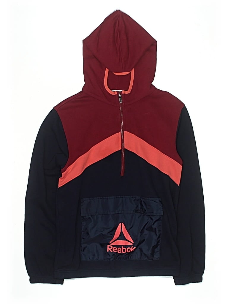 Pre-owned Reebok Kids' Windbreaker Jacket In Red