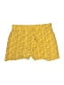 retrology 100% Rayon Floral Yellow Shorts Size M - photo 1