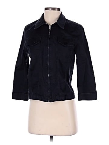City Silk 3/4 Sleeve Button-Down Shirt (view 1)