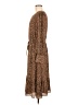 Talbots Animal Print Brown Casual Dress Size 10 - photo 5