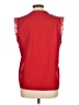 Unbranded Red Sleeveless Blouse Size L - photo 2