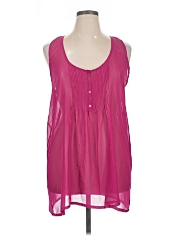Essentials by ABS Sleeveless Blouse (view 1)