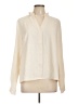 Shein 100% Polyester Ivory Long Sleeve Polo Size 12 - photo 1