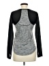 Asics 100% Polyester Gray Long Sleeve T-Shirt Size M - photo 2