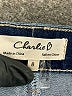 Charlie Chevron-herringbone Blue Jeans Size 8 - photo 7