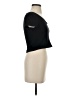 Topshop Black Short Sleeve Top Size 4 - photo 4