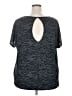 Twist Tees Tweed Gray Black Active T-Shirt Size 3X (3) - photo 2