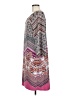 Sunny Leigh Print Pink Gray Casual Dress Size M - photo 5