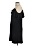 MSK Solid Black Casual Dress Size M - photo 5