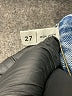 PacSun 100% Cotton Color Block Blue Jeans Size 27 waist - photo 8