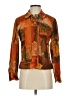 Coldwater Creek Print Orange Jacket Size XS - photo 1
