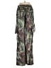 Le Superbe 100% Tencel Camo Green Cargo Pants Size 4 - photo 2