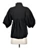 Never A Wallflower 100% Cotton Black 3/4 Sleeve Blouse Size XS - photo 2