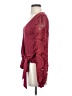 Willow & Root 100% Polyester Burgundy Long Sleeve Blouse Size S - photo 5