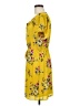 DR2 100% Polyester Floral Yellow Casual Dress Size M - photo 5