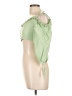 Hyfve 100% Polyester Green 3/4 Sleeve Blouse Size L - photo 5