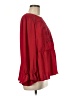 Torrid 100% Polyester Red Long Sleeve Blouse Size Med Plus (00) - photo 4