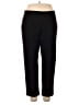 Women With Control Solid Black Active Pants Size XL - photo 1