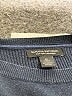 Banana Republic 100% Cotton Solid Blue Pullover Sweater Size M - photo 6